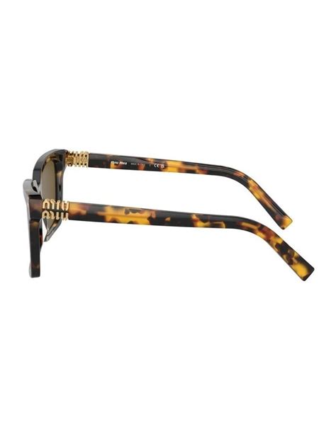 miu miu tortoise glasses|Miu Miu MU 13ZS M (55 .